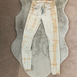 Hudson Jeans Krista Super Skinny Distressed Jeans